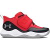 imageUnder Armour Kids Pre School Zone Basketball 2 Shoe600 Racer RedBlackMod Gray