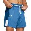 imageUnder Armour Mens UA Baseline Basketball Shorts444 Viral Blue  Photon Blue  White