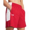 imageUnder Armour Mens UA Baseline Basketball Shorts600 Red  White  White