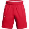 imageUnder Armour Mens UA Baseline Basketball Shorts600 Red  White  White