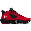 imageUnder Armour Unisex Adult Lockdown 6 Basketball Shoe600 RedBlackWhite