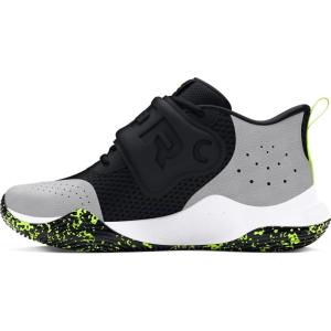 imageUnder Armour Kids Pre School Zone Basketball 2 Shoe004 BlackMod GrayHighvis Yellow