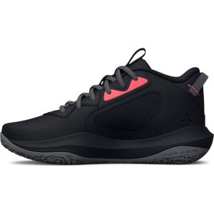 imageUnder Armour Unisex Adult Lockdown 6 Basketball Shoe002 BlackPitch GrayWhite