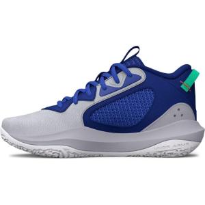 imageUnder Armour Unisex Adult Lockdown 6 Basketball Shoe100 Mod GrayRoyalWhite