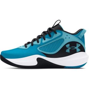 imageUnder Armour Unisex Adult Lockdown 6 Basketball Shoe401 CapriBlackSky Blue