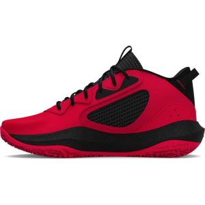 imageUnder Armour Unisex Adult Lockdown 6 Basketball Shoe600 RedBlackWhite