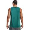 imageUnder Armour Mens UA Tech Tank 20723 Coastal Teal  Teal Rush  Black
