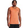 imageUnder Armour Mens UA Tech Tank 20866 Orange Blast  Orange Tropic  Black