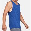 imageUnder Armour Mens UA Tech Tank 20Royal 400Mod Gray