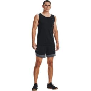 imageUnder Armour Mens UA Tech Tank 20Black 001Pitch Gray