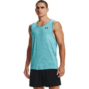 imageUnder Armour Mens UA Tech Tank 20Cosmos 476Black