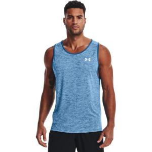 imageUnder Armour Mens UA Tech Tank 20Cruise Blue 899Black