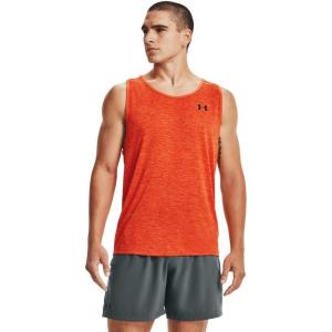 imageUnder Armour Mens UA Tech Tank 20Rogue Orange 851Black