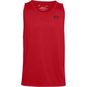 imageUnder Armour Mens UA Tech Tank 20Versa Red 608Black