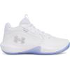 imageUnder Armour UnisexAdult Lockdown 7 Sneaker103 WhiteWhiteMetallic Silver