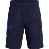 imageUnder Armour Boys Baseline Basketball Shorts410 Midnight Navy  Morph Green  Tech Blue