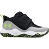 imageUnder Armour Kids Grade School Zone Basketball 2 Shoe004 BlackMod GrayHigh Vis Yellow