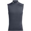 imageUnder Armour Mens HeatGear Compression Mock Sleeveless044 Downpour Gray   White