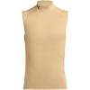 imageUnder Armour Mens HeatGear Compression Mock Sleeveless715 Team Vegas Gold   Black