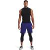 imageUnder Armour Mens HeatGear Compression Mock SleevelessBlack 001White