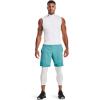 imageUnder Armour Mens HeatGear Compression Mock SleevelessWhite 100Black