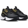 imageUnder Armour UnisexChild Pre School Lockdown 7 Sneaker001 BlackBlackMetallic Gold