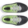 imageUnder Armour UnisexChild Pre School Lockdown 7 Sneaker003 BlackMod GrayMorph Green