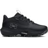 imageUnder Armour UnisexChild Pre School Lockdown 7 Sneaker004 BlackBlackMetallic Silver