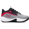 imageUnder Armour UnisexChild Pre School Lockdown 7 Sneaker100 Distant GrayCastlerockRed