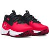 imageUnder Armour UnisexChild Pre School Lockdown 7 Sneaker600 RedBlackWhite