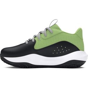 imageUnder Armour UnisexChild Pre School Lockdown 7 Sneaker003 BlackMod GrayMorph Green
