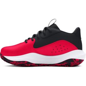 imageUnder Armour UnisexChild Pre School Lockdown 7 Sneaker600 RedBlackWhite