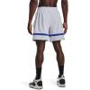 imageUnder Armour Mens Baseline Woven 7quot Basketball Short011 Mod Gray  White  White
