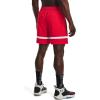 imageUnder Armour Mens Baseline Woven 7quot Basketball Short600 Red  Black  Black