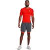 imageUnder Armour Mens HeatGear Compression ShortSleeve TShirt810 Bolt Red   White