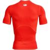 imageUnder Armour Mens HeatGear Compression ShortSleeve TShirt810 Bolt Red   White
