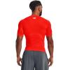 imageUnder Armour Mens HeatGear Compression ShortSleeve TShirt810 Bolt Red   White