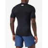 imageUnder Armour Mens HeatGear Compression ShortSleeve TShirtBlack  White