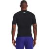 imageUnder Armour Mens HeatGear Compression ShortSleeve TShirtBlack  White