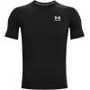 imageUnder Armour Mens HeatGear Compression ShortSleeve TShirtBlack 001White