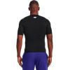 imageUnder Armour Mens HeatGear Compression ShortSleeve TShirtBlackwhite
