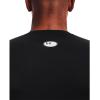 imageUnder Armour Mens HeatGear Compression ShortSleeve TShirtBlackwhite