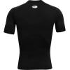imageUnder Armour Mens HeatGear Compression ShortSleeve TShirtBlackwhite