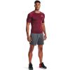 imageUnder Armour Mens HeatGear Compression ShortSleeve TShirtCardinal 625White