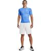 imageUnder Armour Mens HeatGear Compression ShortSleeve TShirtCarolina Blue 475White