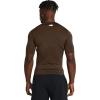 imageUnder Armour Mens HeatGear Compression ShortSleeve TShirtCleveland Brown 200