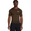 imageUnder Armour Mens HeatGear Compression ShortSleeve TShirtCleveland Brown 200