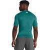 imageUnder Armour Mens HeatGear Compression ShortSleeve TShirtCoastal Teal 722