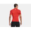imageUnder Armour Mens HeatGear Compression ShortSleeve TShirtDark OrangeBlack