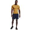 imageUnder Armour Mens HeatGear Compression ShortSleeve TShirtGold Rush 795Black